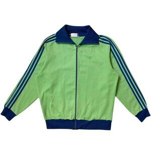 70s vintage Adidas Track Jacket Sweatshirt Zip Up Stripes sportswear retro.